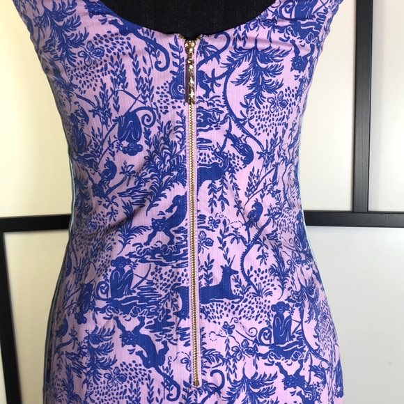 NWT Lilly Pulitzer Mila Stretch Shift DressSize:00 - Picture 4 of 5